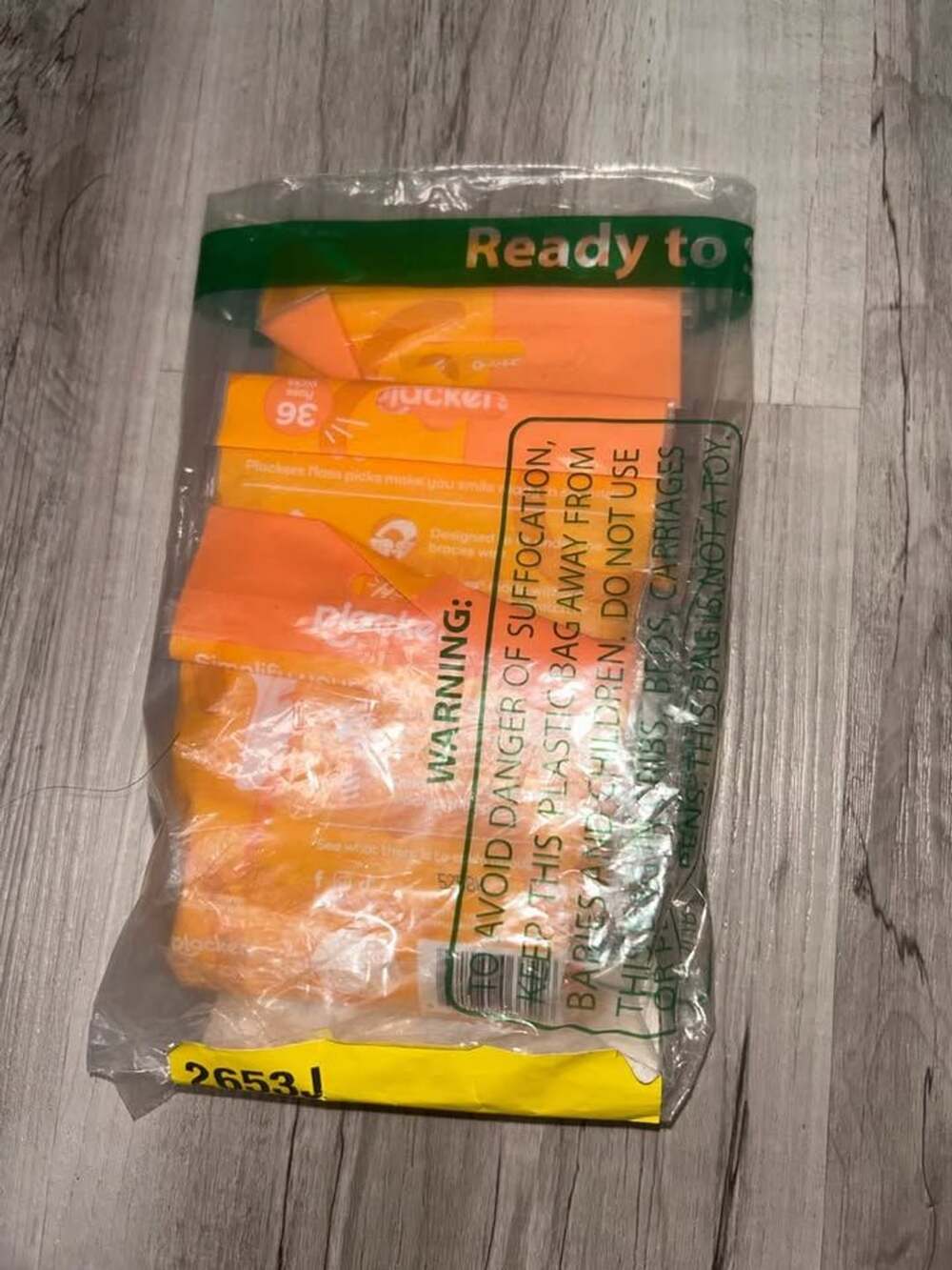 Plackers Dental Floss Picks 108 Total Picks 3 Packs x 36 New